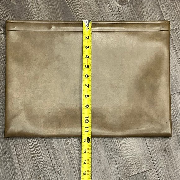 Lockheed Martin California Company Large Leather Folder Metal Closure Vintage - Picture 14 of 16